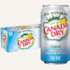 Canada Dry Original Sparkling Seltzer Water,  12 fl oz Cans, 12-Pack